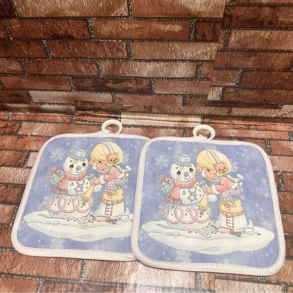 Precious Moments set of 2 Pot holders - Picture 5 of 6